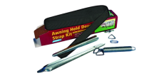 Awning hold down strap kid